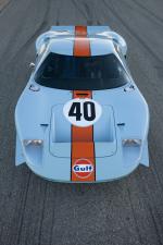 Ford GT40 Gulf-Mirage Lightweight Racing Car 1968 года